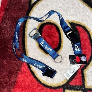 LA Dodgers lanyard w/ bottle opener